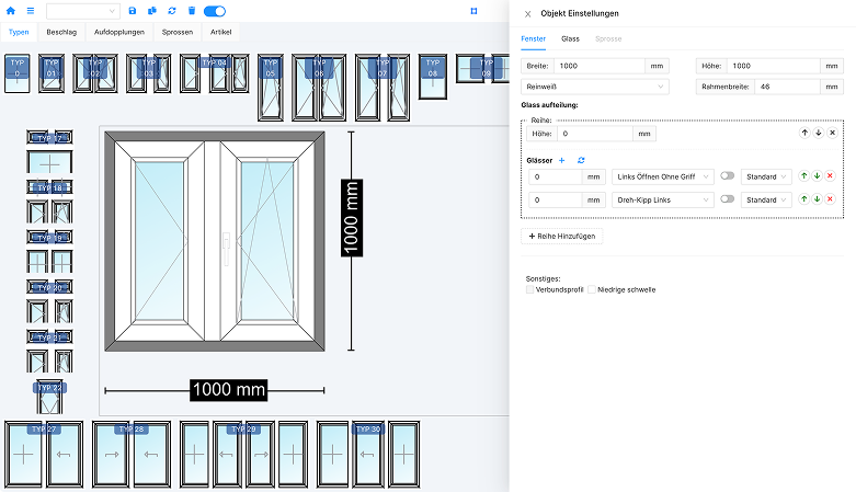 Fenster Designer