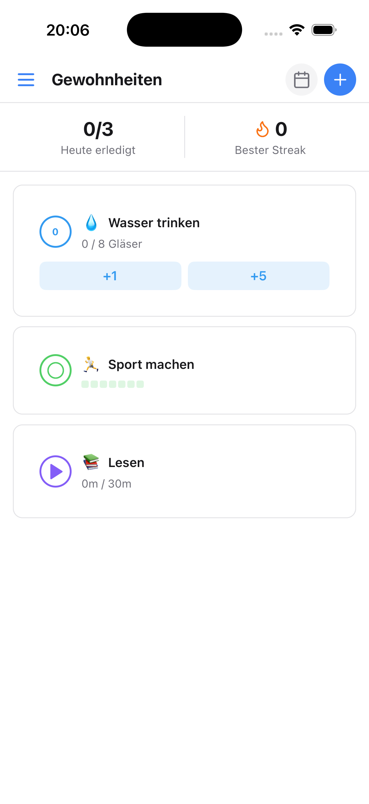 gewohnheiten